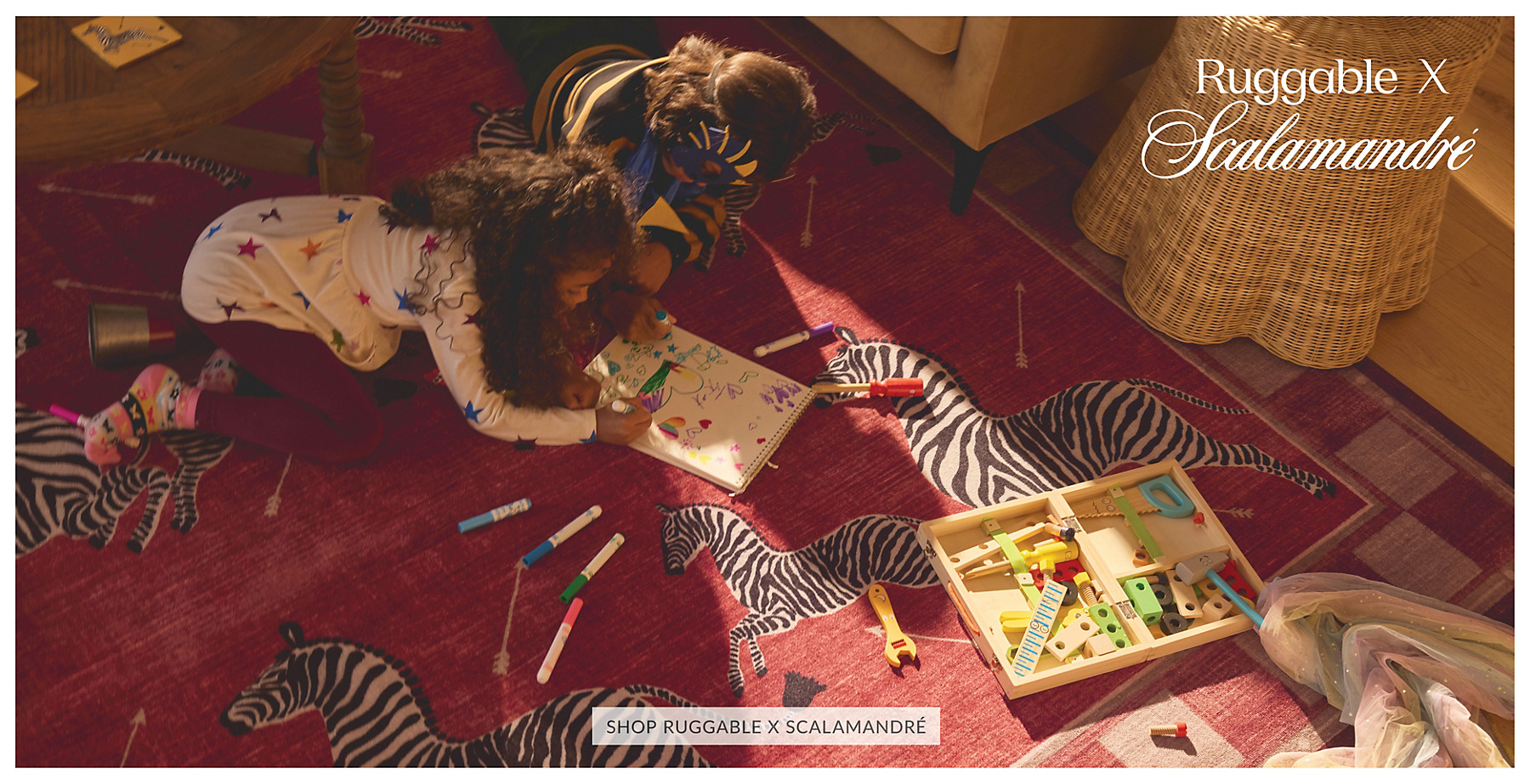 Ruggable x Scalamandré