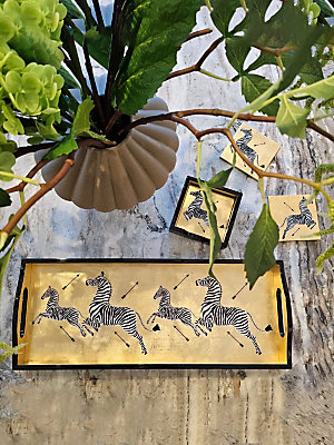 Browse Zebras Trays & Coasters products