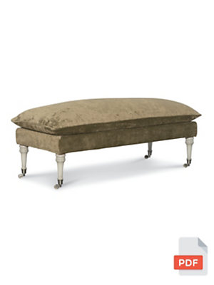 Open Park Avenue Bench