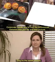 Corporate needs you to find the differences