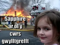 Girl house on fire