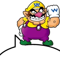 Speech bubble meme template reversed