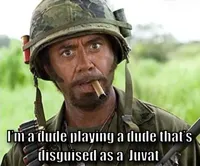 Robert Downey Jr Tropic Thunder