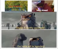 Finally! A worthy opponent!