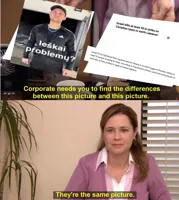 corporate wants you to find the difference