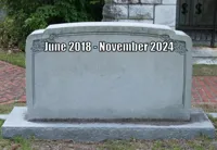 Blank Tombstone