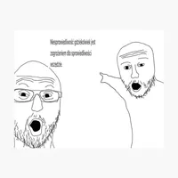 wojak pointing