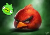 Realistic Red Angry Birds