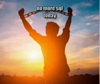 guy breaking chains