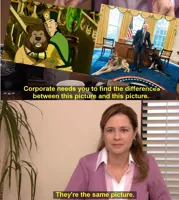 corporate wants you to find the difference