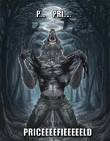 wolf ripping shirt