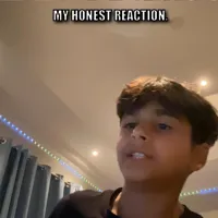 My honest reaction