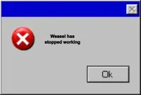 Windows Error Message
