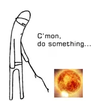 c'mon do something