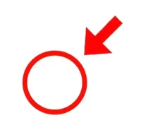 red circle