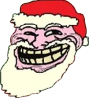 Santa Claus Troll Face