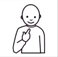 guy pointing at himself