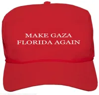 blank red MAGA hat