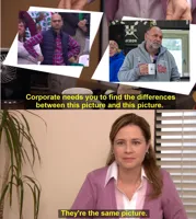 corporate wants you to find the difference