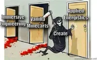 Grim Reaper Knocking Door
