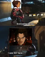 Everywhere I go I see his face