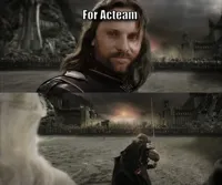 Aragorn Black Gate for Frodo