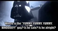 Darth Vader Where is Padme?