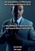 Gus Fring we are not the same