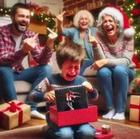 Christmas with loving family