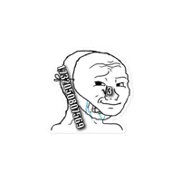 crying behind mask