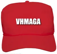blank red MAGA hat