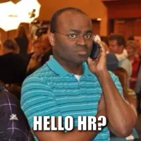 black guy on phone