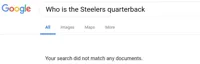 Google No Results