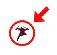 red circle