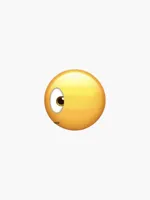 side eye emoji
