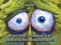 Insomniac Spongebob