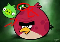 Realistic Red Angry Birds