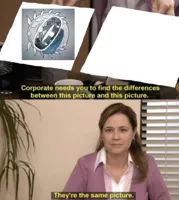 Corporate needs you to find the differences