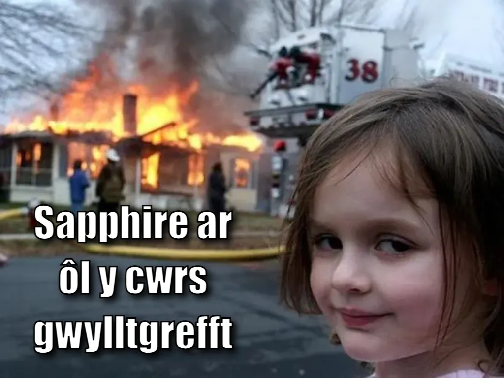 Girl house on fire