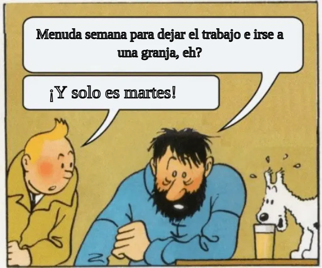 Tintin and Haddock