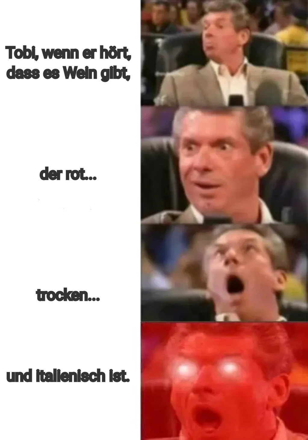 Mr. McMahon reaction
