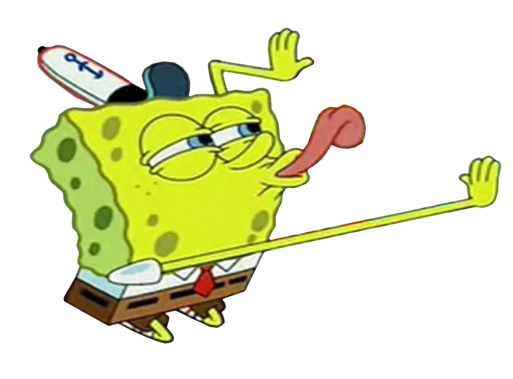SpongeBob Lick