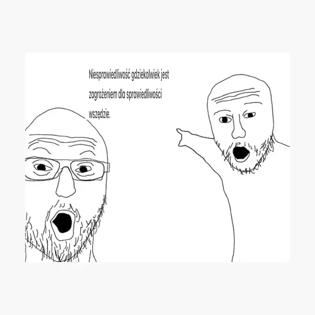 wojak pointing