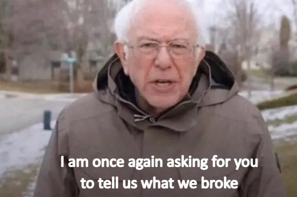 I am once again asking