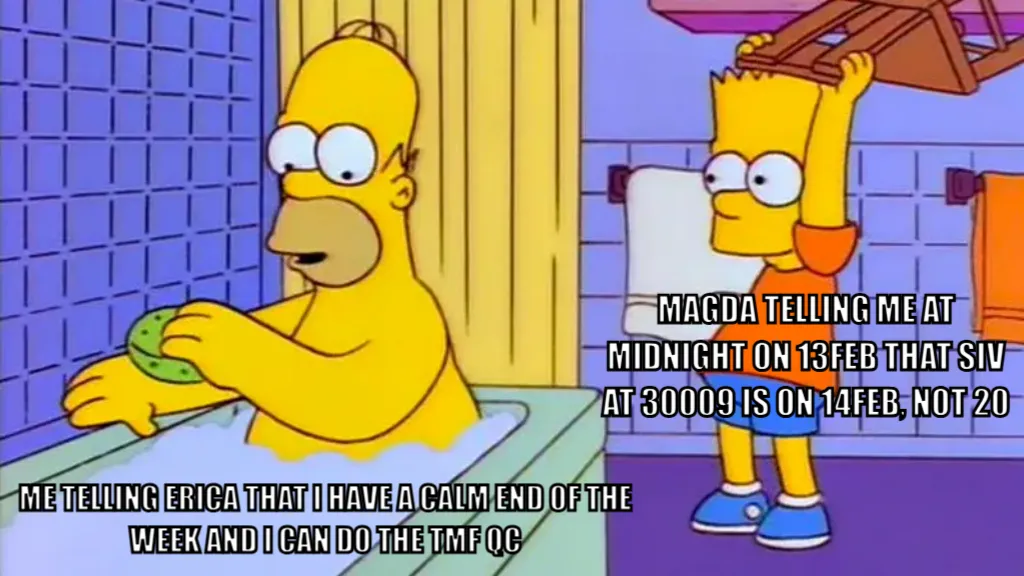 bart hitting homer with a chair