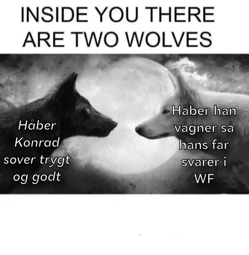 Inside you there are two wolves