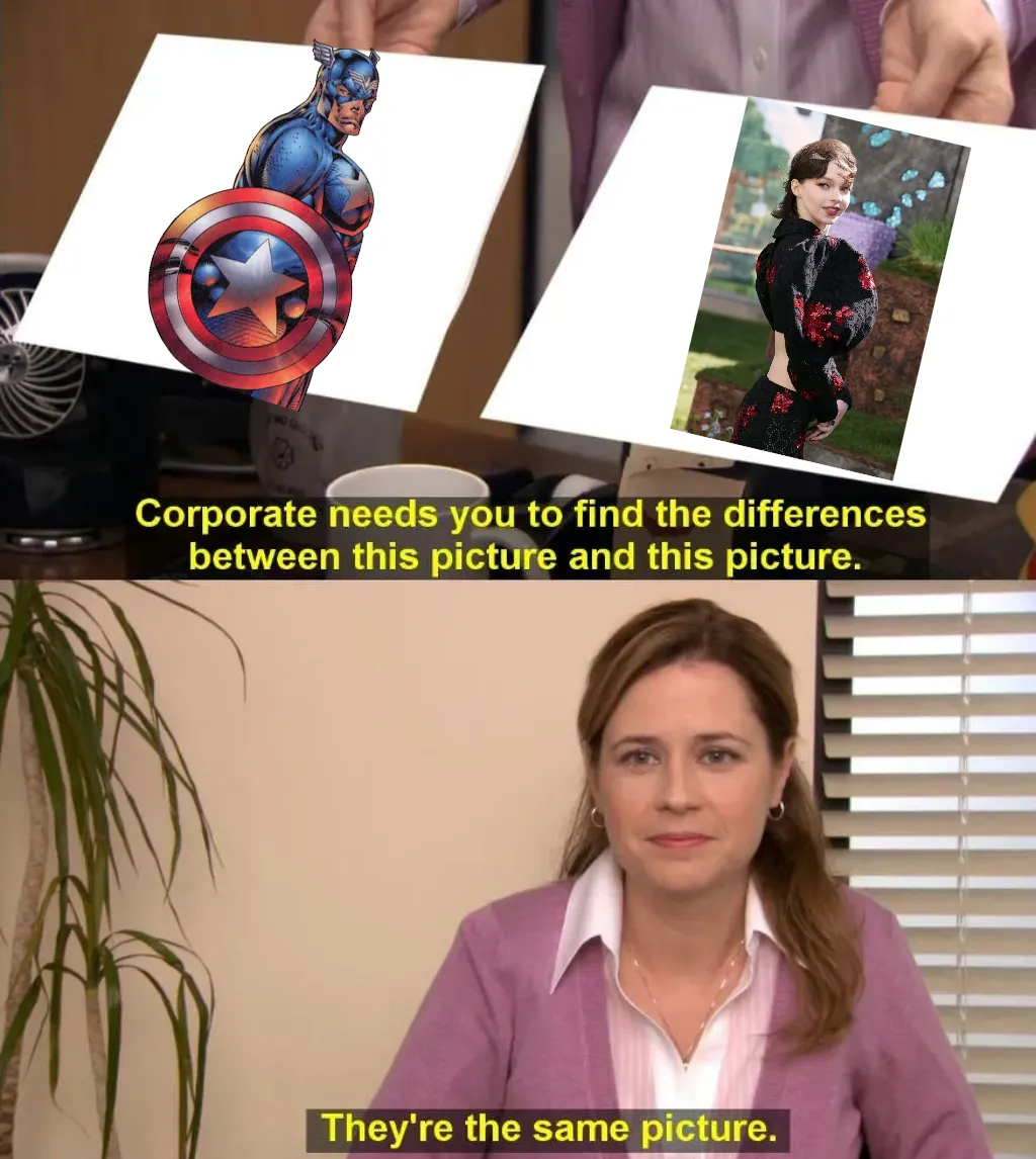 They are the same picture