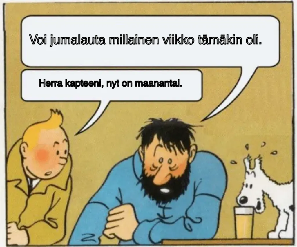 Tintin and Haddock