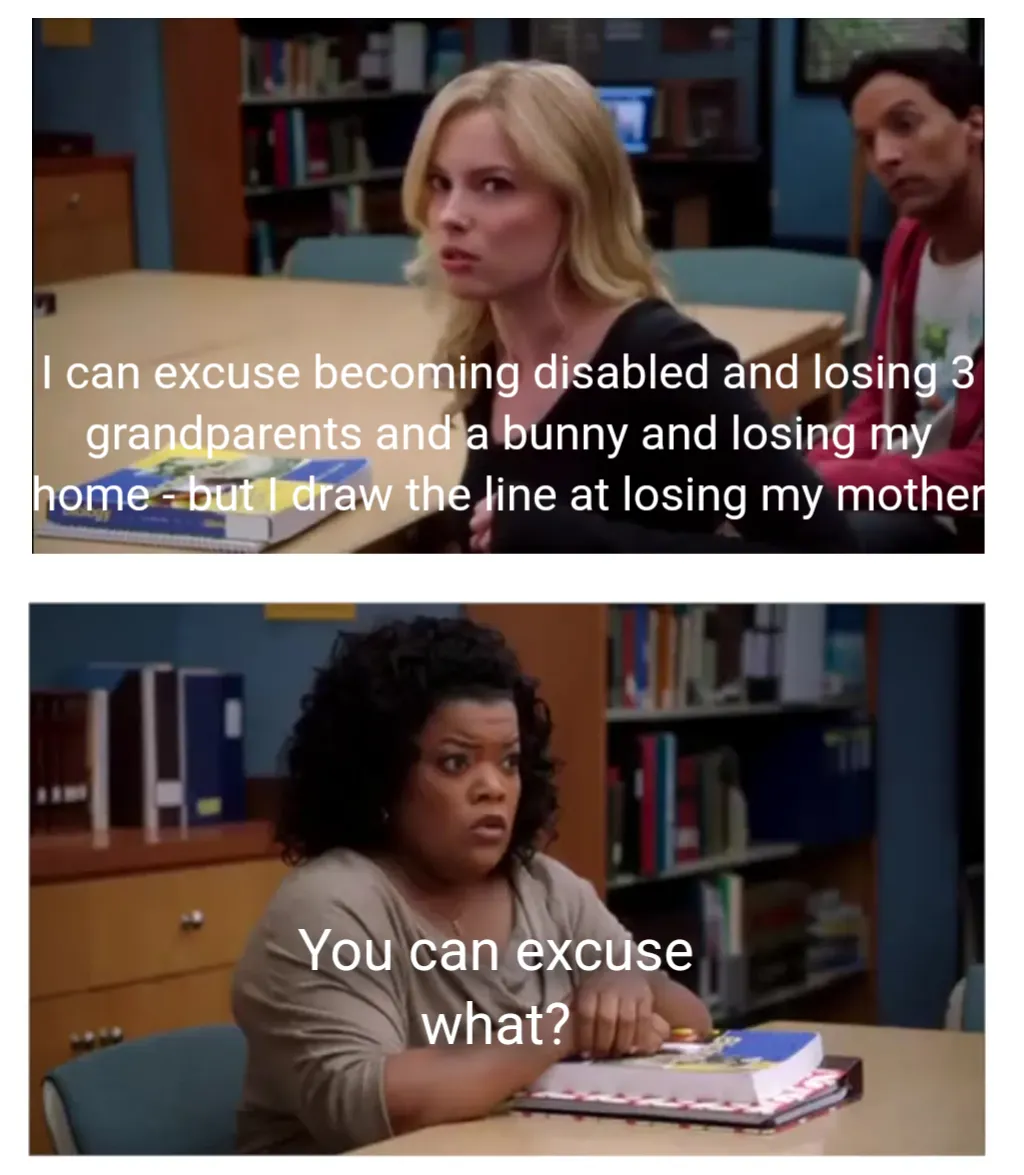 You can excuse racism (blank)