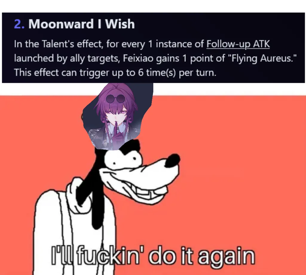 I'll do it again